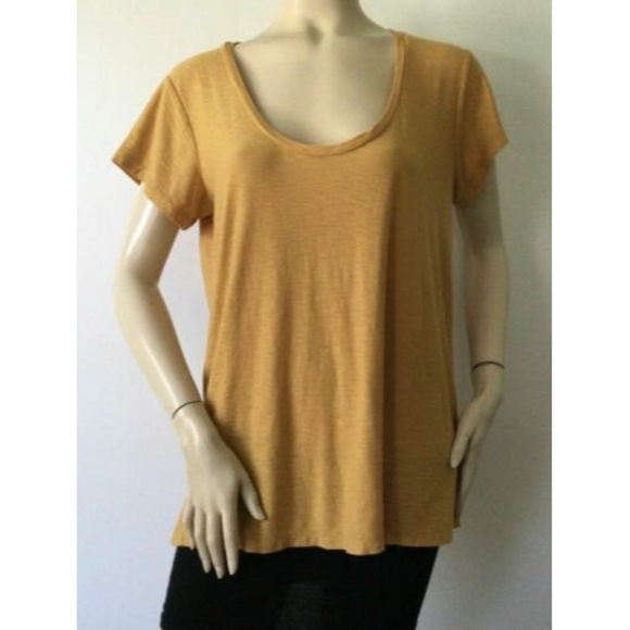 NEW JAMES PERSE Standard Cotton/Modal Blend Short Sleeve T Shirt Top (Size 3/L) - Picture 6 of 12